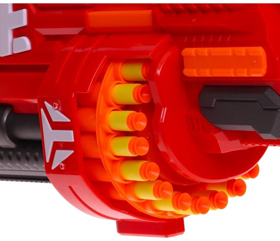 Бластер «Огненный», стреляет мягкими пулями, работает на батарейках