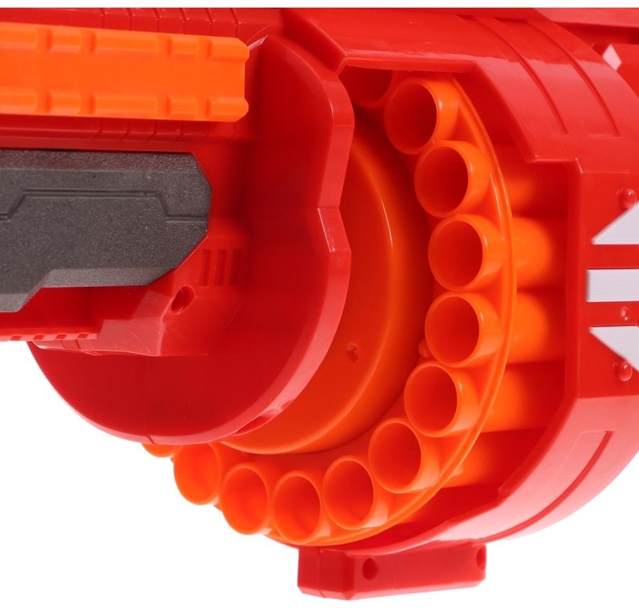 Бластер «Огненный», стреляет мягкими пулями, работает на батарейках