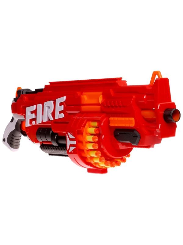 Бластер «Огненный», стреляет мягкими пулями, работает на батарейках