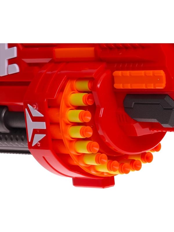 Бластер «Огненный», стреляет мягкими пулями, работает на батарейках