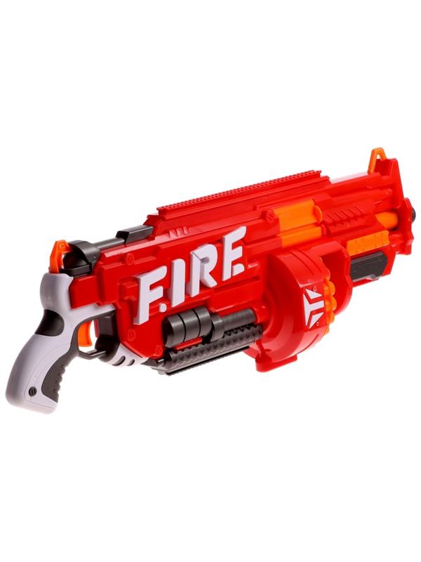 Бластер «Огненный», стреляет мягкими пулями, работает на батарейках