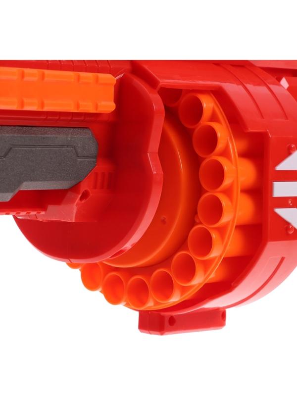 Бластер «Огненный», стреляет мягкими пулями, работает на батарейках