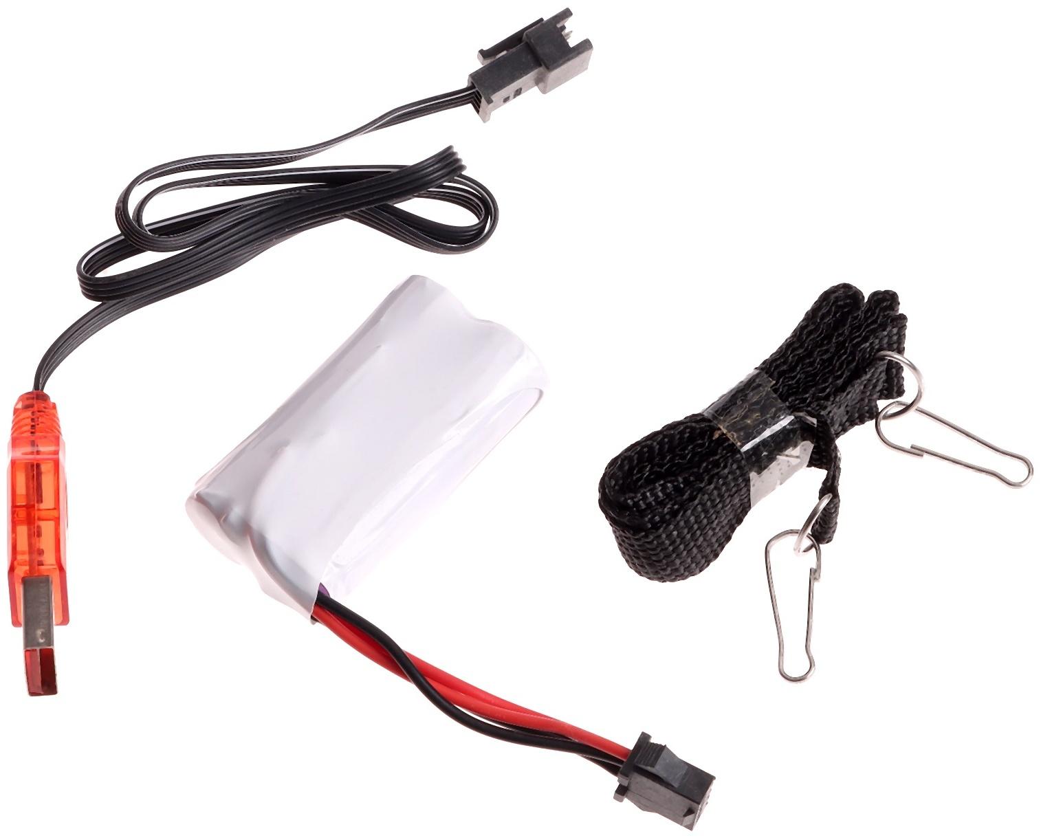 Пулемет «Годзилио», стрельба, гильзы разлетаются, аккумулятор