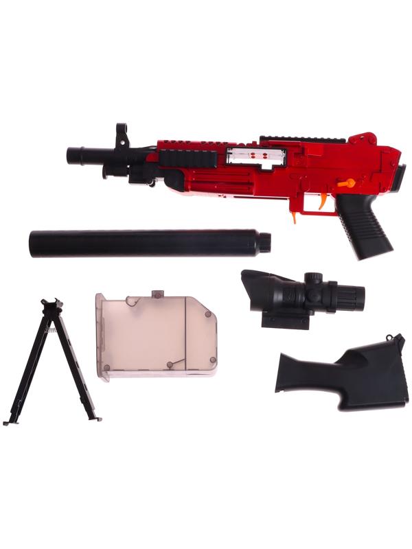 Пулемет «Годзилио», стрельба, гильзы разлетаются, аккумулятор