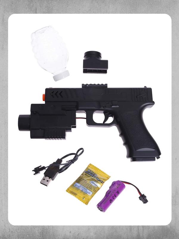 Пистолет «Гравитация», стреляет гелевыми пульками, аккумулятор 3.7V, 23 см