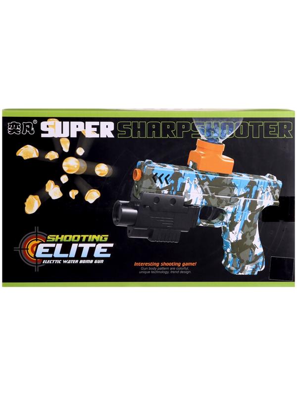 Пистолет «Гравитация», стреляет гелевыми пульками, аккумулятор 3.7V, 23 см