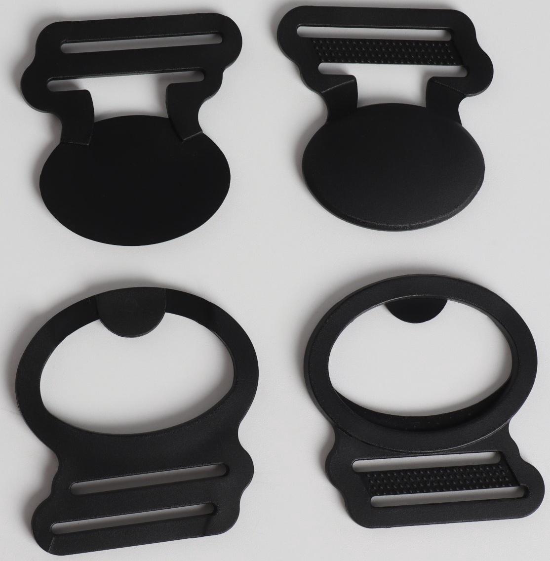 Фастекс 25 мм, 5.2×4 см, 10 шт., чёрный