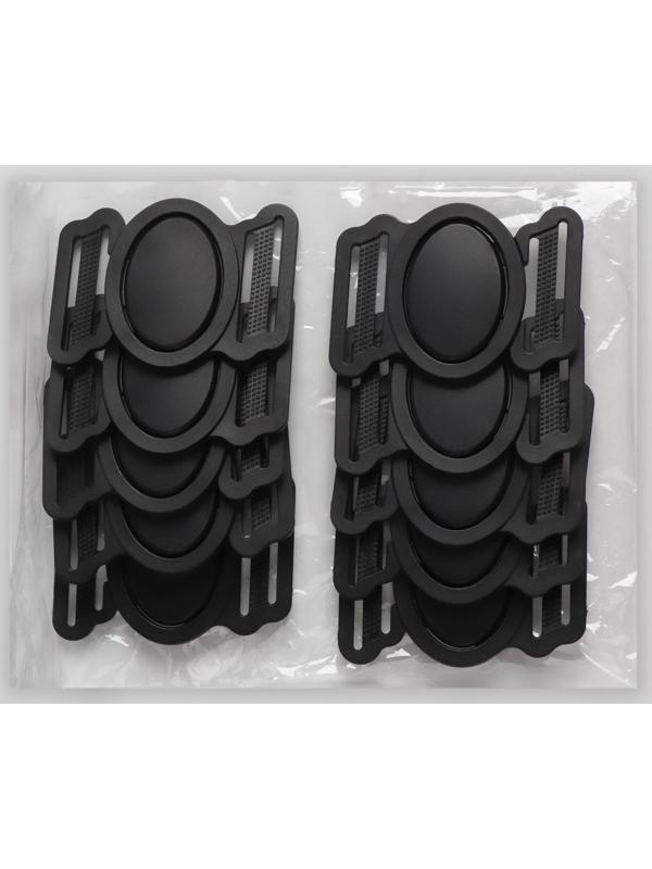 Фастекс 25 мм, 5.2×4 см, 10 шт., чёрный