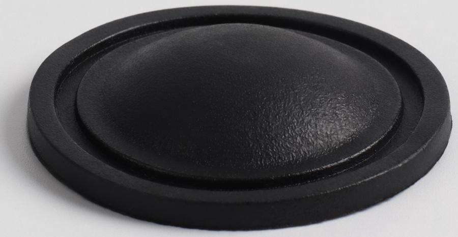 Ножки для чемодана, круглые, d 40 × 8 мм, набор 10 шт, цвет чёрный