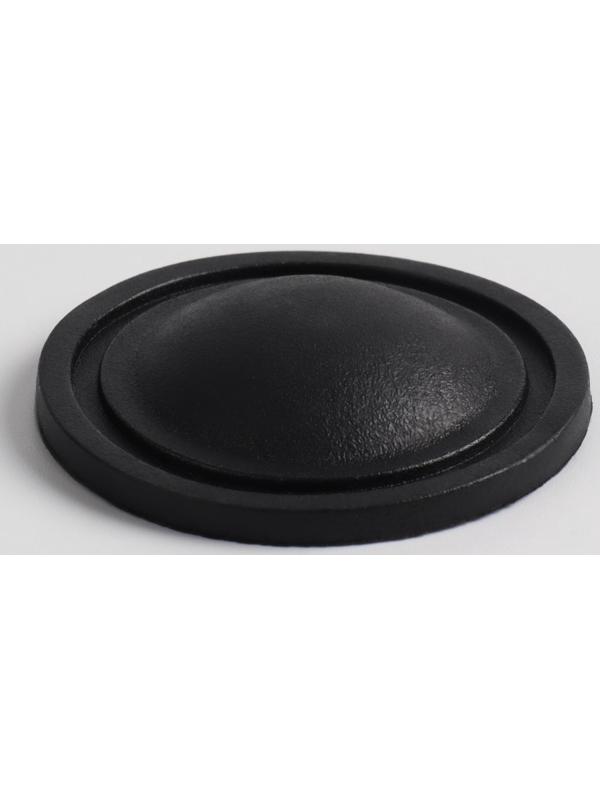 Ножки для чемодана, круглые, d 40 × 8 мм, набор 10 шт, цвет чёрный