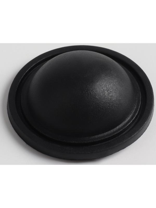 Ножки для чемодана, круглые, d 40 × 15 мм, набор 10 шт, цвет чёрный