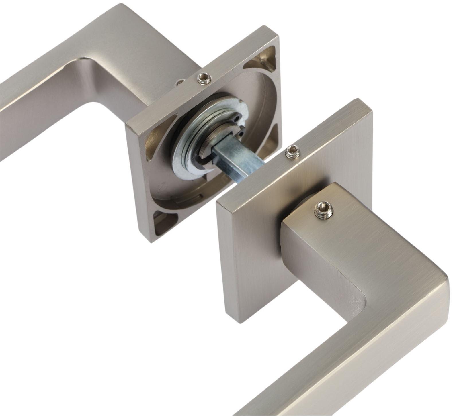 Ручка раздельная LOCKLAND 003 MSN, цвет матовый сатиновый никель