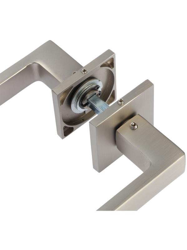 Ручка раздельная LOCKLAND 003 MSN, цвет матовый сатиновый никель