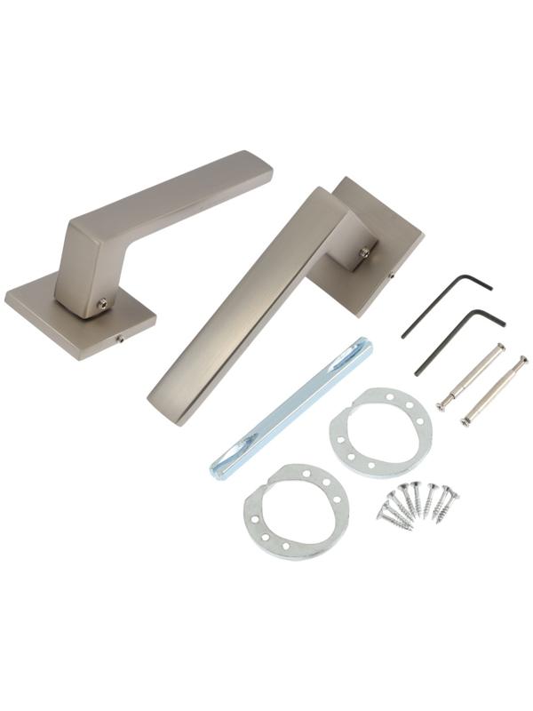 Ручка раздельная LOCKLAND 003 MSN, цвет матовый сатиновый никель