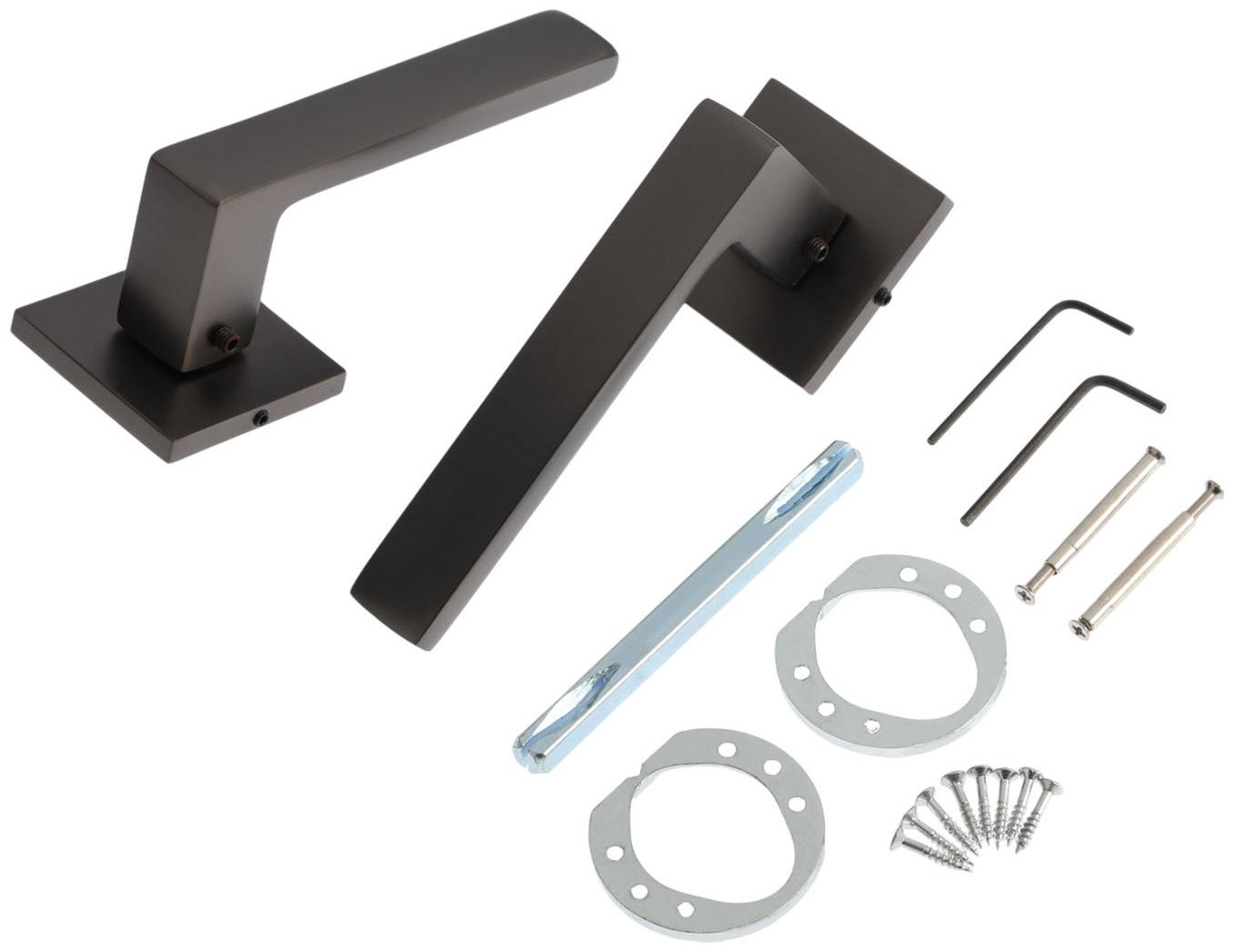 Ручка раздельная LOCKLAND 003 GR, цвет графит