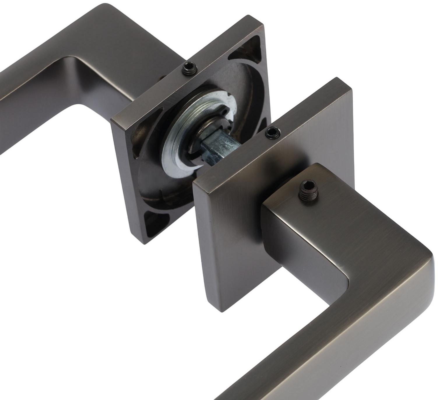 Ручка раздельная LOCKLAND 003 GR, цвет графит