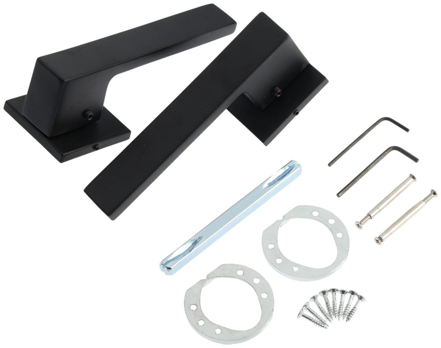 Ручка раздельная LOCKLAND 004 BL, цвет черный