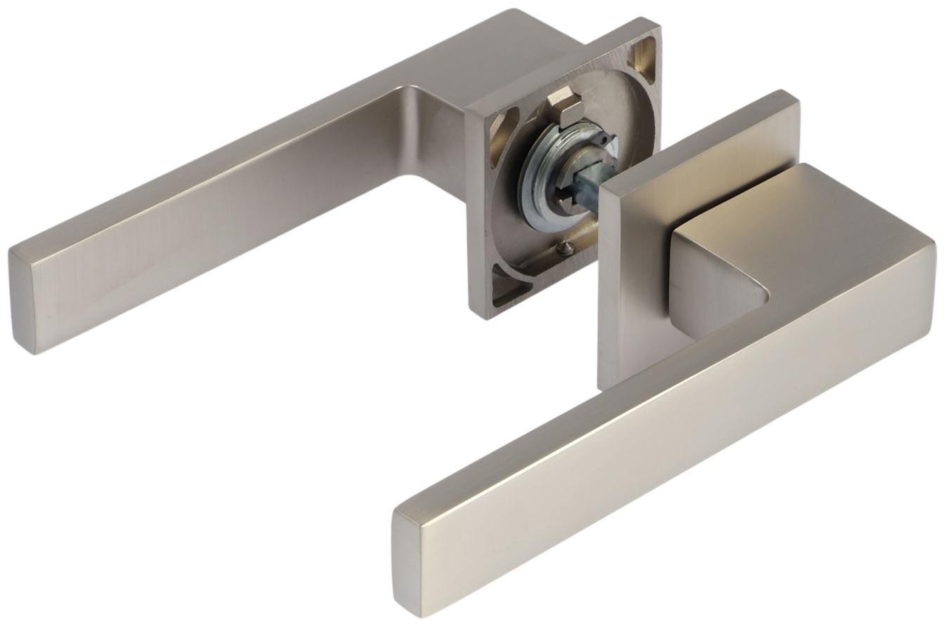 Ручка раздельная LOCKLAND 004 MSN, цвет матовый сатиновый никель