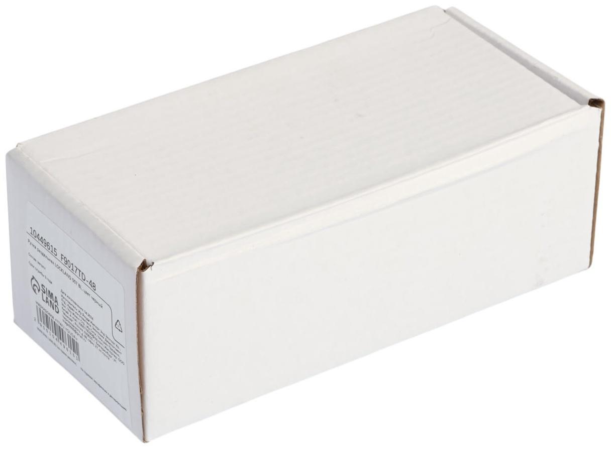 Ручка раздельная LOCKLAND 007 BL, цвет черный