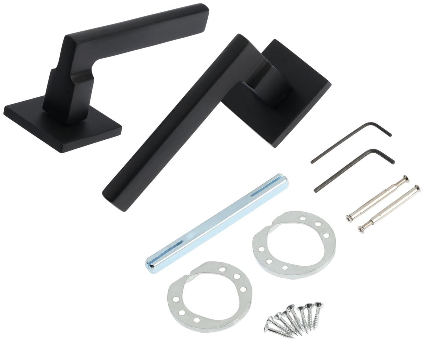 Ручка раздельная LOCKLAND 007 BL, цвет черный