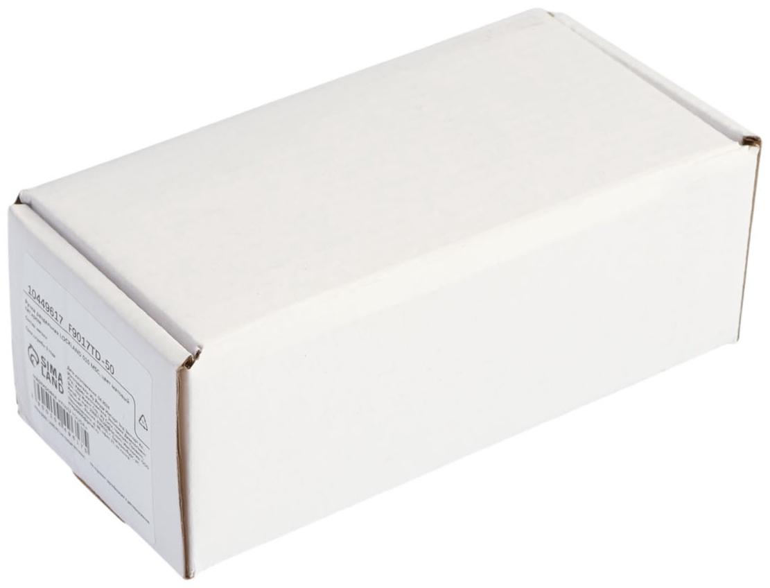 Ручка раздельная LOCKLAND 010 MSC, цвет матовый сатиновый хром