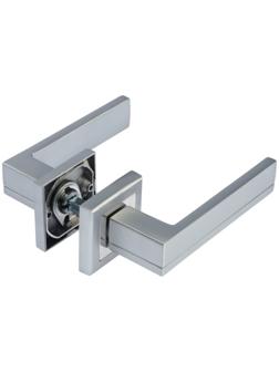 Ручка раздельная LOCKLAND 010 MSC, цвет матовый сатиновый хром