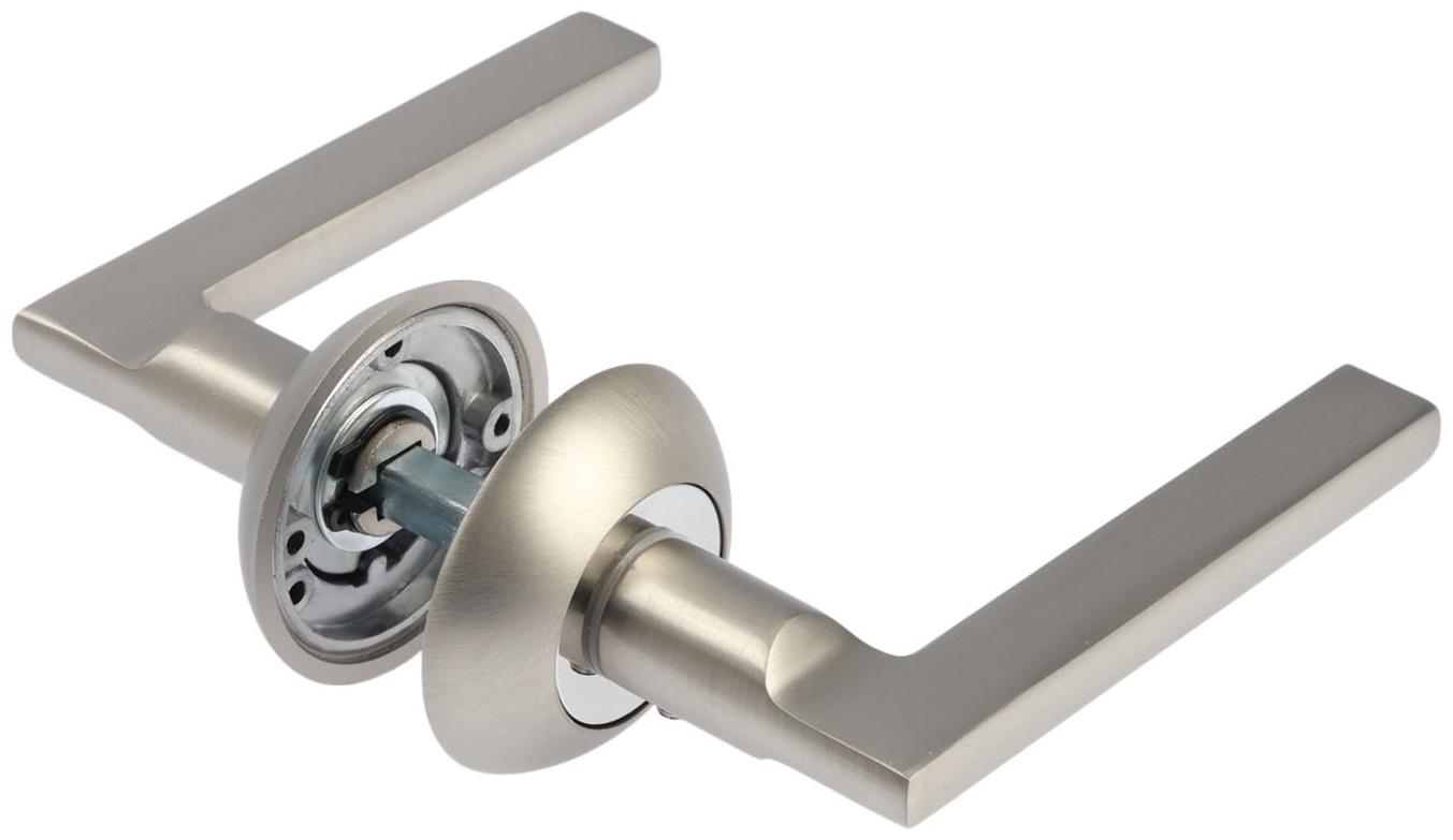 Ручка раздельная LOCKLAND 008 MSN, цвет матовый сатиновый никель