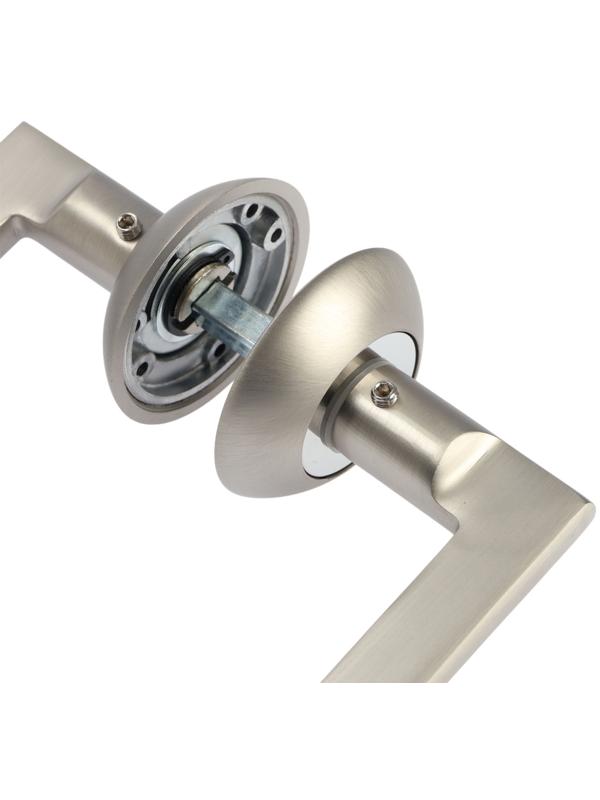 Ручка раздельная LOCKLAND 008 MSN, цвет матовый сатиновый никель