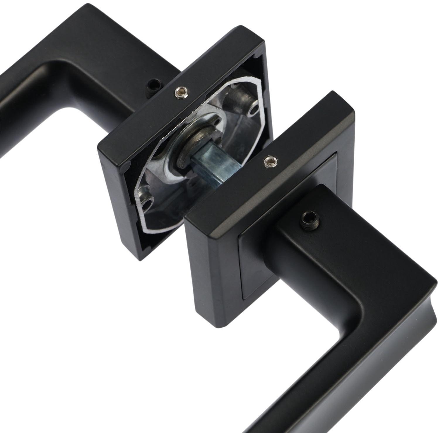 Ручка раздельная LOCKLAND 009 BL, цвет черный