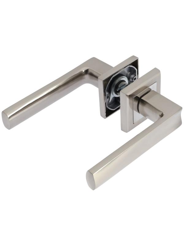 Ручка раздельная LOCKLAND 009 SN, цвет сатиновый никель