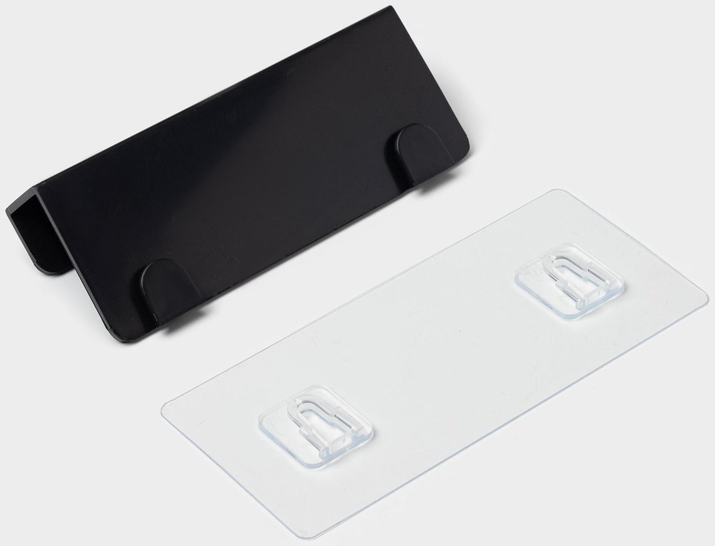 Ведро для мусора подвесное Доляна, 9 л, 2 вида крепления, белое