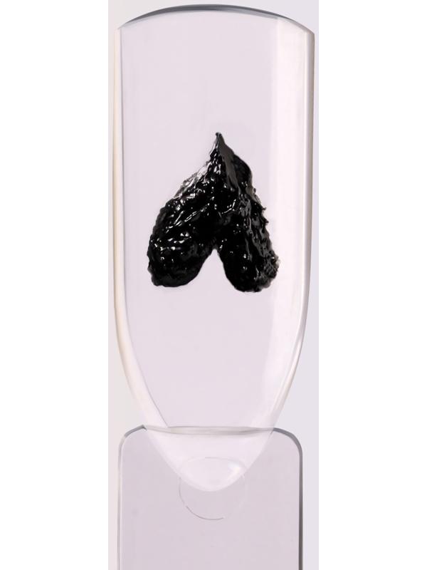 Гель для ногтей, гипсовый, фактурный, 8 мл, LED/UV, чёрный