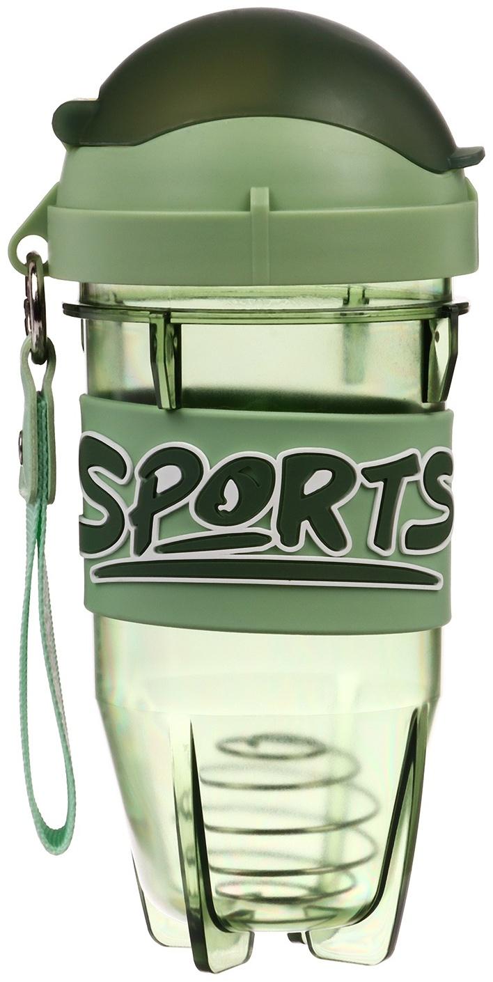 Шейкер спортивный для коктейлей, 600 мл, 20 х 10 х 7 см