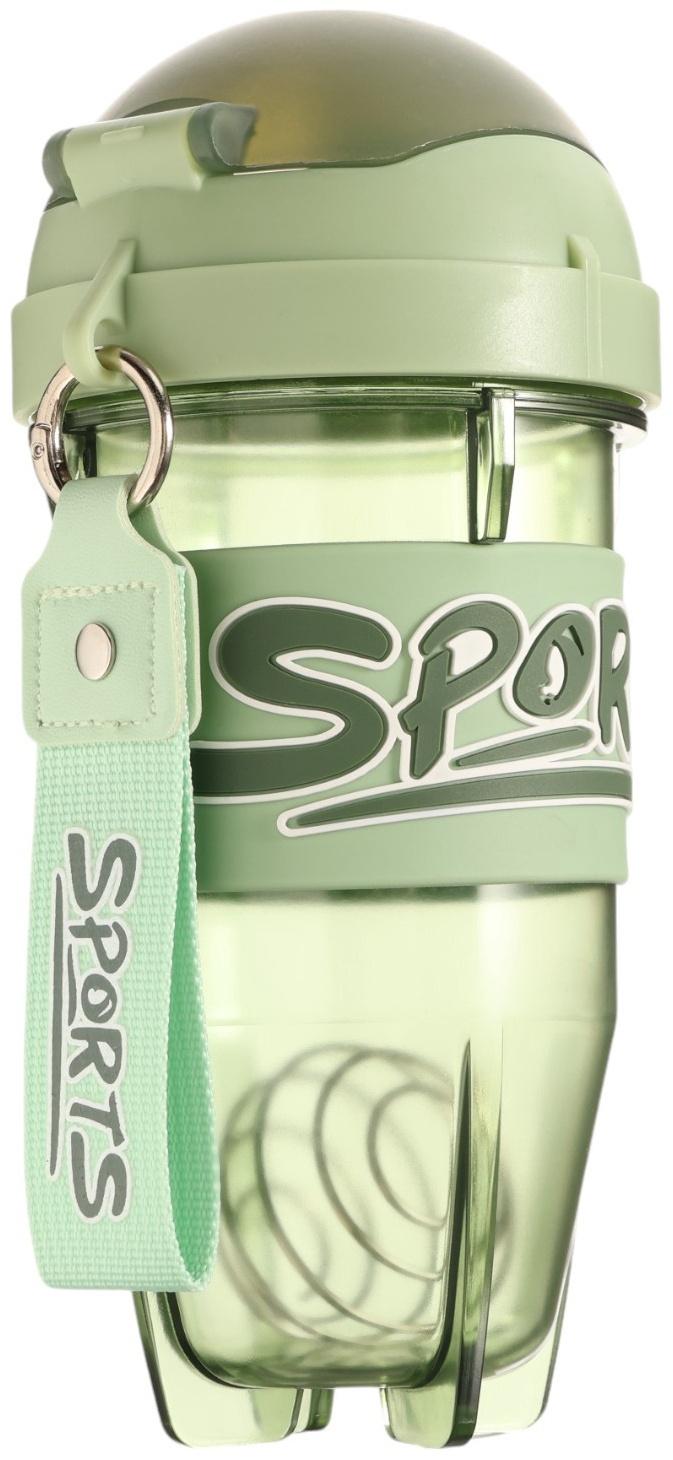 Шейкер спортивный для коктейлей, 600 мл, 20 х 10 х 7 см