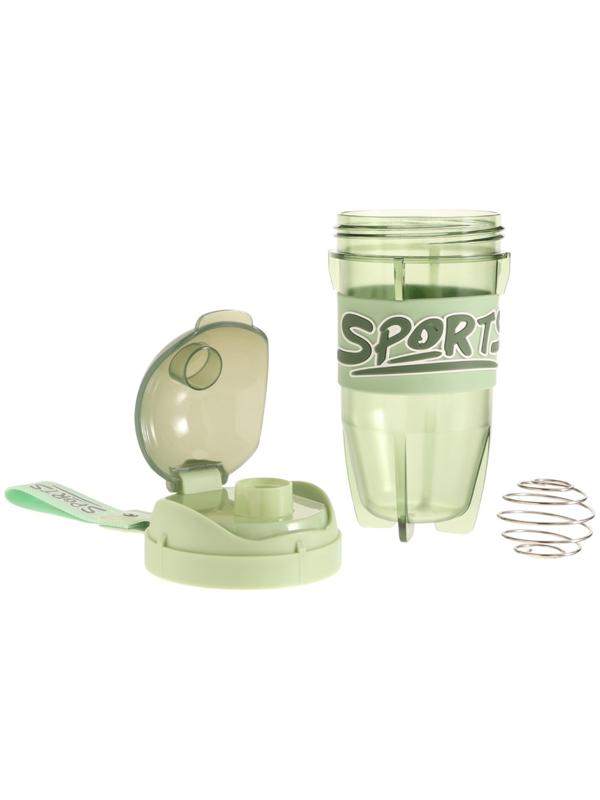 Шейкер спортивный для коктейлей, 600 мл, 20 х 10 х 7 см
