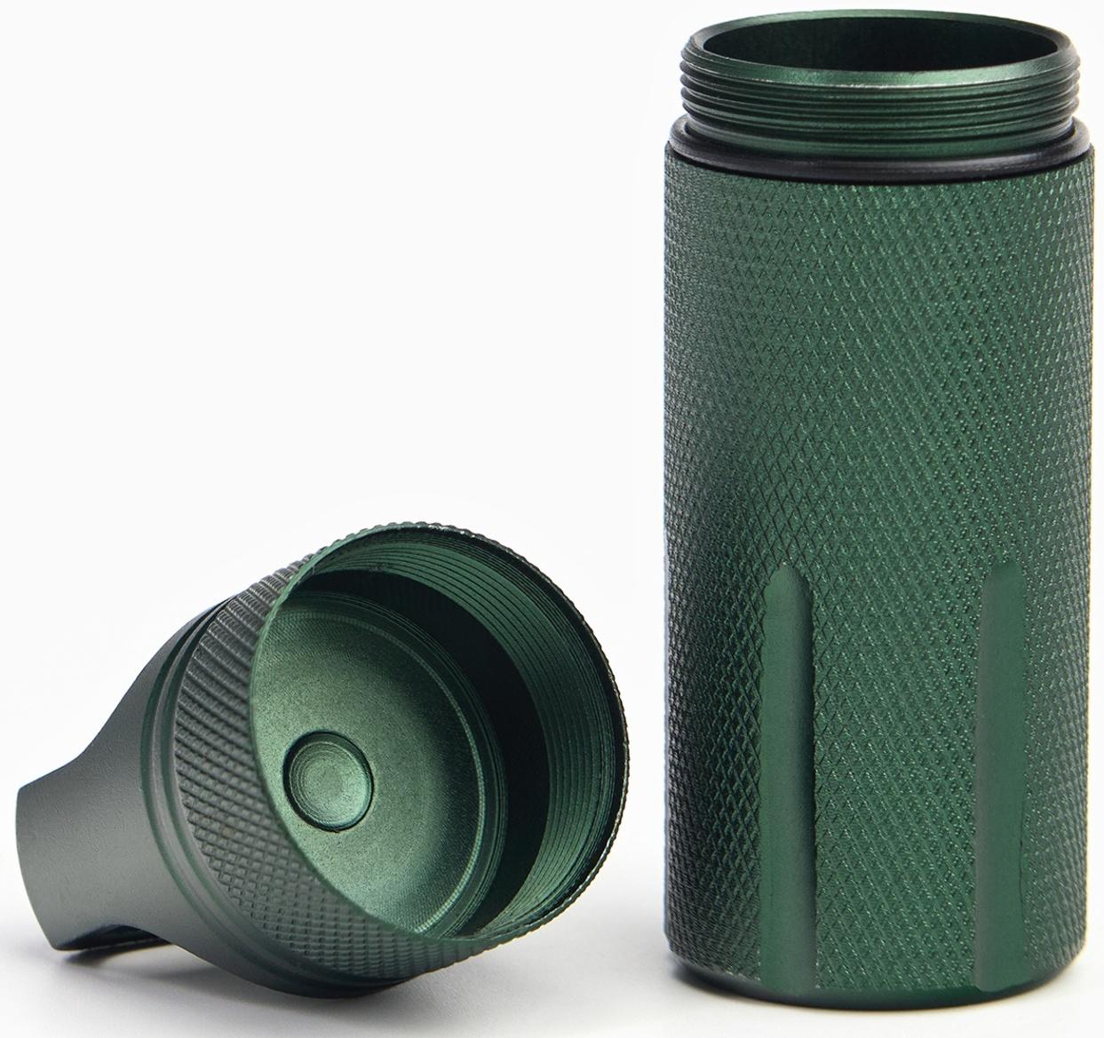 Водонепроницаемый брелок-контейнер для мелочей, олива, 11 см