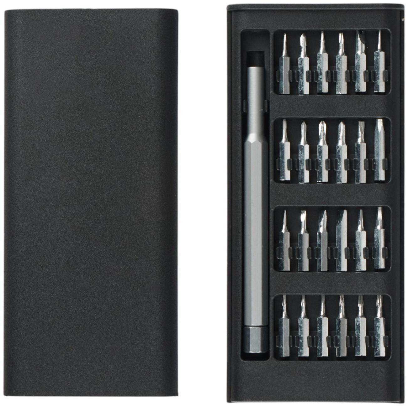 Набор отверток для точных работ, 24 насадки, 6.5×14.5×2 см