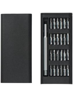 Набор отверток для точных работ, 24 насадки, 6.5×14.5×2 см