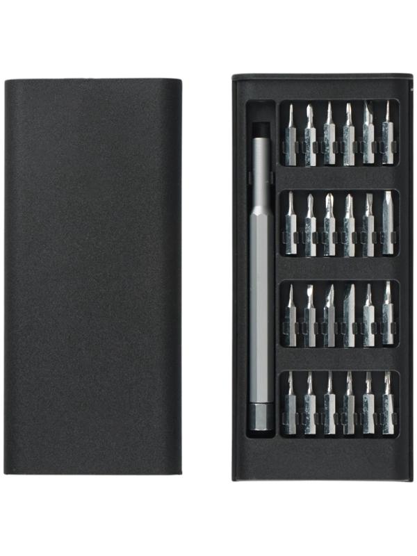 Набор отверток для точных работ, 24 насадки, 6.5×14.5×2 см