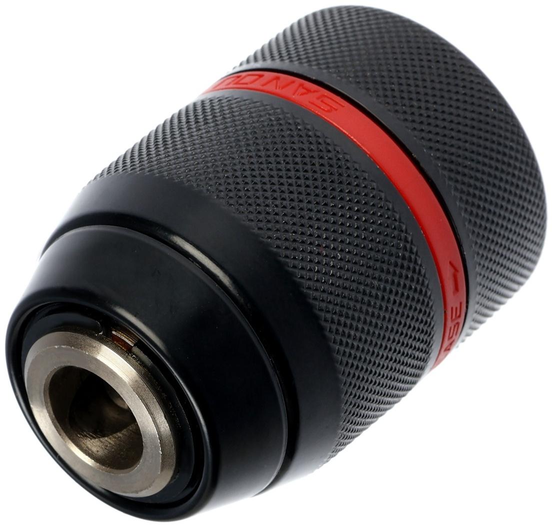 Патрон для дрели ТУНДРА, быстрозажимной, цельнометаллический, 1/2