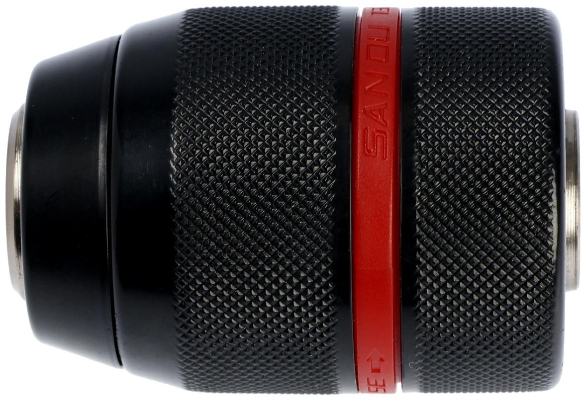 Патрон для дрели ТУНДРА, быстрозажимной, цельнометаллический, 1/2