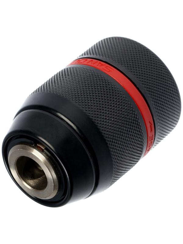 Патрон для дрели ТУНДРА, быстрозажимной, цельнометаллический, 1/2