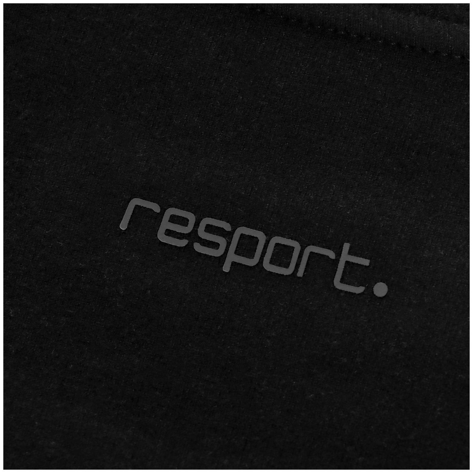 Термобельё женское Resport, комплект: лонгслив, лосины, р. 44, чёрное