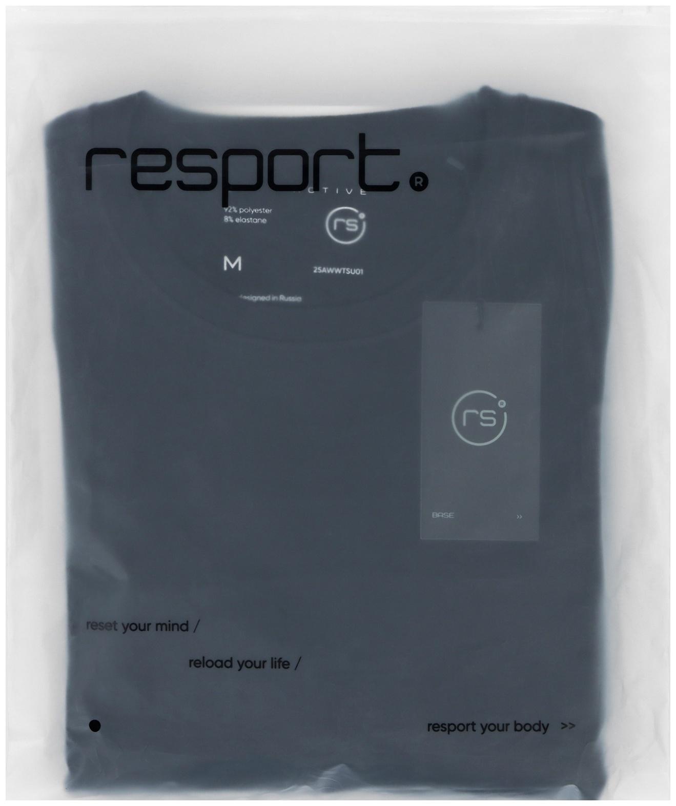 Термобельё женское Resport, комплект: лонгслив, лосины, р. 44, чёрное