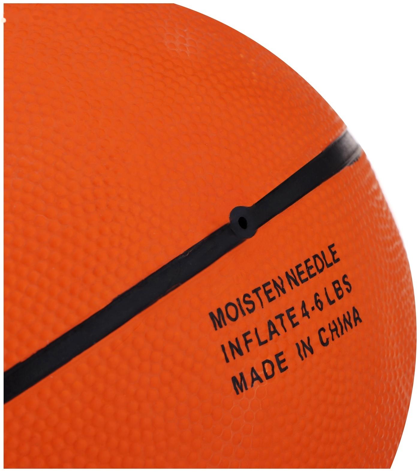 Мяч баскетбольный Minsa CLASSIC, р. 3 (вес 310 гр, резина, резиновая камера)