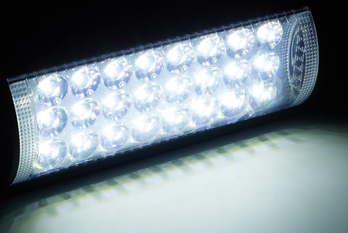 Фонарь аккумуляторный светодиодный, USB, 24 LED, 60 ч, 1000 лм, 3 режима, 4500 мАч