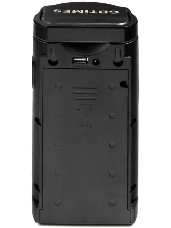 Фонарь аккумуляторный светодиодный, USB, 24 LED, 60 ч, 1000 лм, 3 режима, 4500 мАч