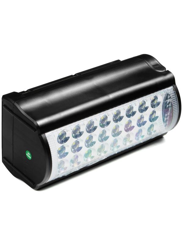 Фонарь аккумуляторный светодиодный, USB, 24 LED, 60 ч, 1000 лм, 3 режима, 4500 мАч