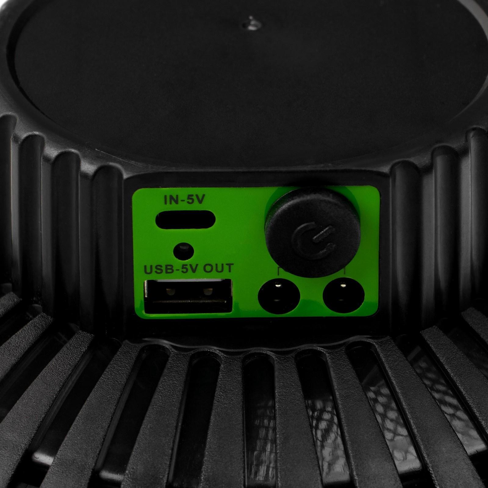 Фонарь кемпинговый аккумуляторный на солнечной батарее, 4 режима