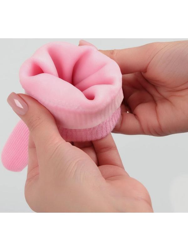 Набор увлажняющий, перчатки/носочки, ONE SIZE, розовый